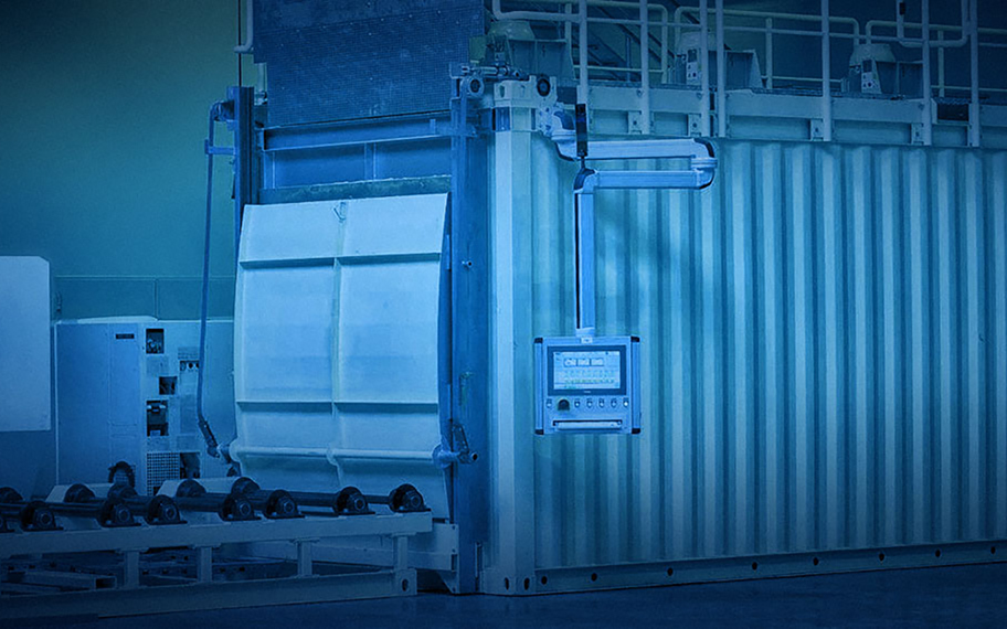 Anlage zur Wärmebehandlung von Aluminium